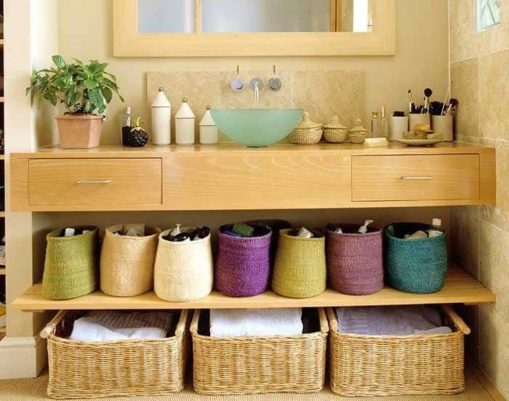 Decluttering bagno